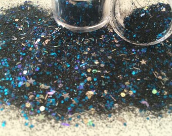 Midnight Blue Glitter Nail High Quality Glitter Shining Nail Glitter Nail Art Glitter Craft Glitter Mix Nail Glitter Mix Chunky Glitter