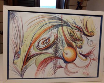 Rainbow of the Thousand colors 33 x 48 cm