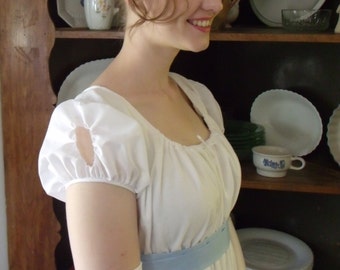 Regency Ball Dress Gown, Jane Austen, Pride and Prejudice