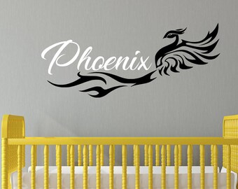 Phoenix Wall Decal - Name Wall Decal