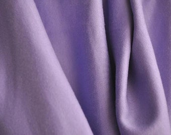 Organic Cotton Interlock, 60" wide, Orchid Purple