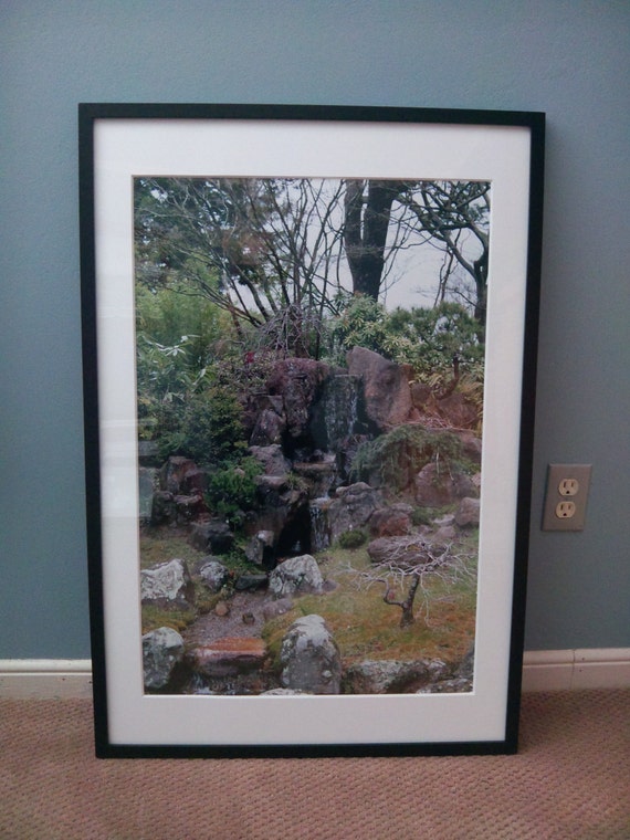 Japanese Tea Garden San Francisco, CA--matted and framed photo