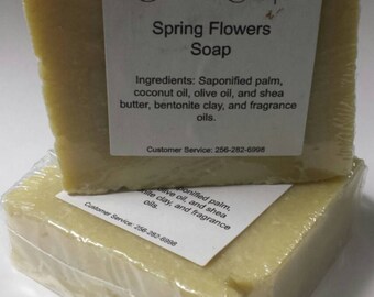 Spring Flowers Soap