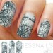 Tree Branches Nail Art, Nail Wraps, Full Nail Stickers, Nail Decals
