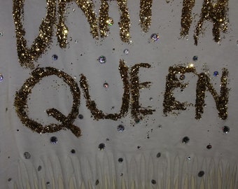 Gold Glitter Drama Queen!