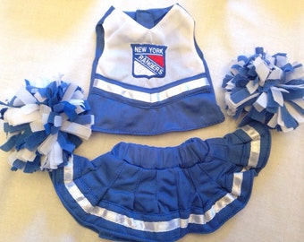 Rangers 18 inch doll cheerleader outfit