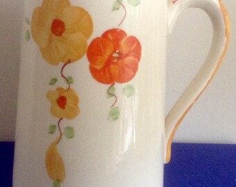 Genuine Vintage China Jug by Swinnertons. Staffordshire. England. Floral Pattern.
