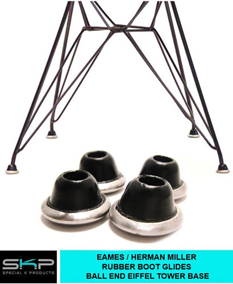 for eames herman miller rubber dome boot glides for eiffel