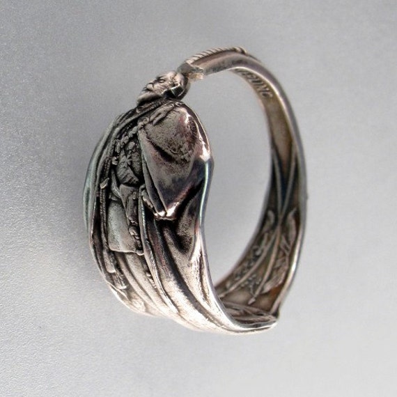 Royalty Ring. King Ring.King Edward Ring.STERLING SILVER SPOON