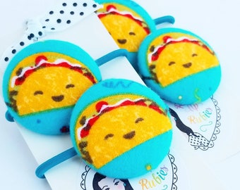 taco hair elastics hair ties for little girls hair accessories