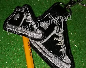 High Top Shoe Set Pencil Topper and Key Fob