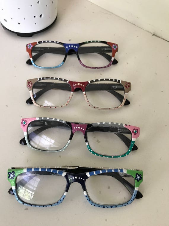 Reading Glasses handpainted cheaters