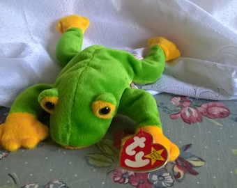 Vintage Beanie Baby Smoochy The Frog