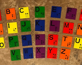 Alphabet magnets | Etsy