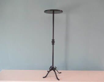 Wrought Iron Traditional Style Display Table