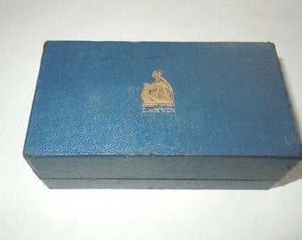 Vintage Lanvin perfume Box