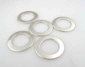 5PK STERLiNG WASHERS 22 Gauge, 3/4"