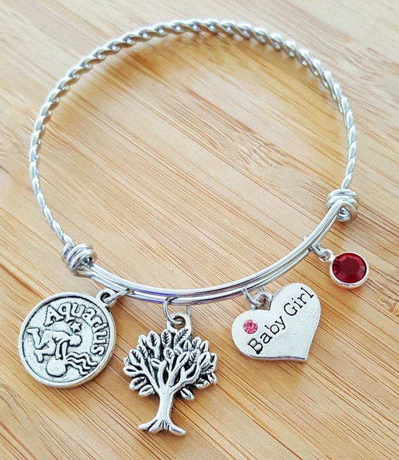 New Mom Bracelet New Mom Gift Mom Bracelet Birthstone Bracelet for Mom New Mom Jewelry New Mommy Gifts New Mom Push Present Zodiac Bracelet