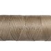 Grey Beige - Waxed Polyester Cord, 15 meters/16 yards Necklace String, Leatherwork, Bookbinding Cord