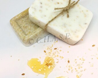 Oatmeal Honey Goats milk soap