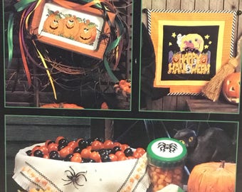 Happy Halloween pattern leaflet from Leisure arts