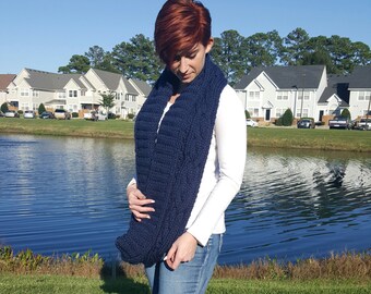 Bundle Up Cowl, Knitted Cowl