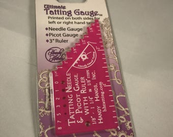 Tatting Gauge - Right or Left Handed