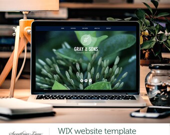 Landscaping/Lawncare Website | WIX website template
