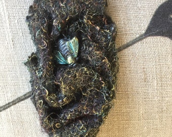 Steampunk/Boho/Goth/Punk Beetle/Fly Pendant