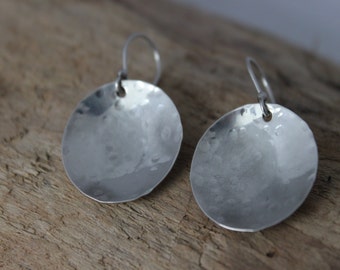 Everyday Earrings - Minimalist Jewelry - Simple Earrings - Silver Earrings - Dangle Earrings - Modern Earrings - Gift Idea for Her