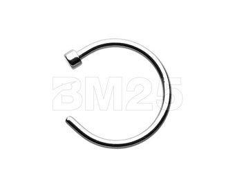 Basic Steel Nose Hoop Ring