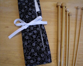 knitting needle case, knitting needle organizer, Knitting needle storage, knitting accessories, knitting needle holder