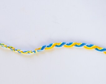 Friendship bracelet vague pattern
