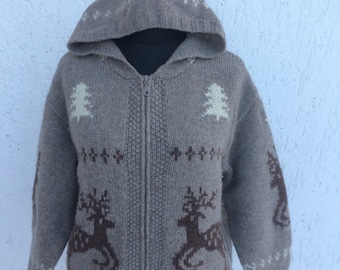 Sale Knitted Women's Sweater With Zipper