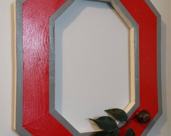 OSU Buckeye Logo with Buckeyes