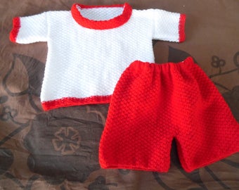 Pullover short sleeves and shorts size 12 months