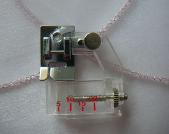 Foot is bias, sole, presser foot