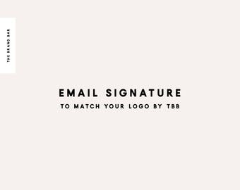 ADD-On Email Signature Design | Premade Email Signature | Email Signature Template