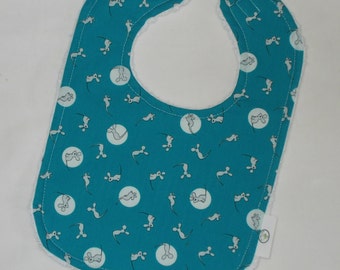 Organic Goodnight Moon Mouse Chenille Bib - SALE
