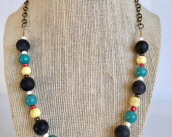 Coral Handmade beaded Necklace