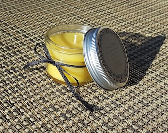 Citronella & Lemongrass Beeswax Candle