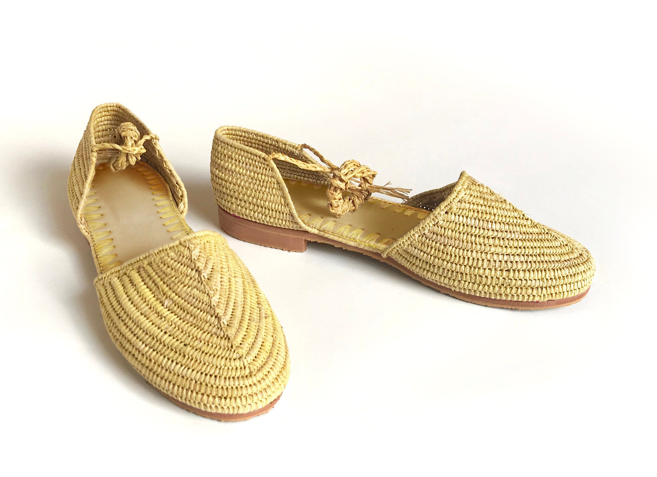 del mar raffia sandals