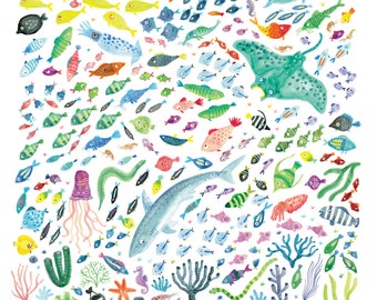 Under the Sea, Print, A2