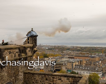 1 O'clock Gun, Edinburgh, Scotland - 2017