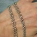 Stainless steel ball chain ~ Military style ~ Silver chain ~ Mens chain ~ Unisex chain ~ Ball chain ~ Silver ball chain ~ Heavy duty chain