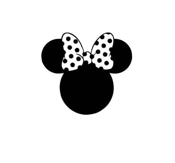 Free Free 126 Silhouette Cameo Minnie Mouse Svg Free SVG PNG EPS DXF File