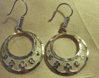 Vintage Mexican Sterling Earrings