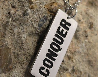 Conquer - Necklace - Stainless Steel