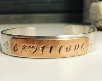 Practice Gratitude - Cuff