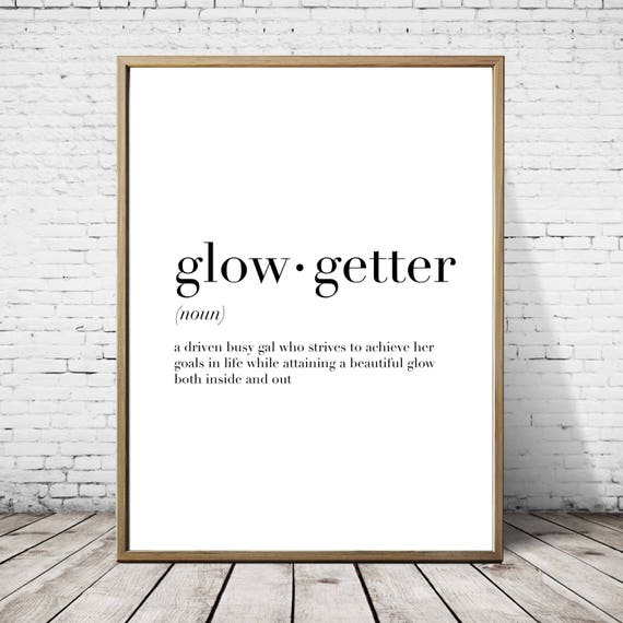 glow-getter-definition-print-minimalist-poster-wall-art